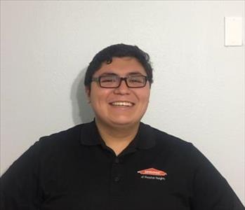 Johnathan Reyes, team member at SERVPRO of Houston Heights